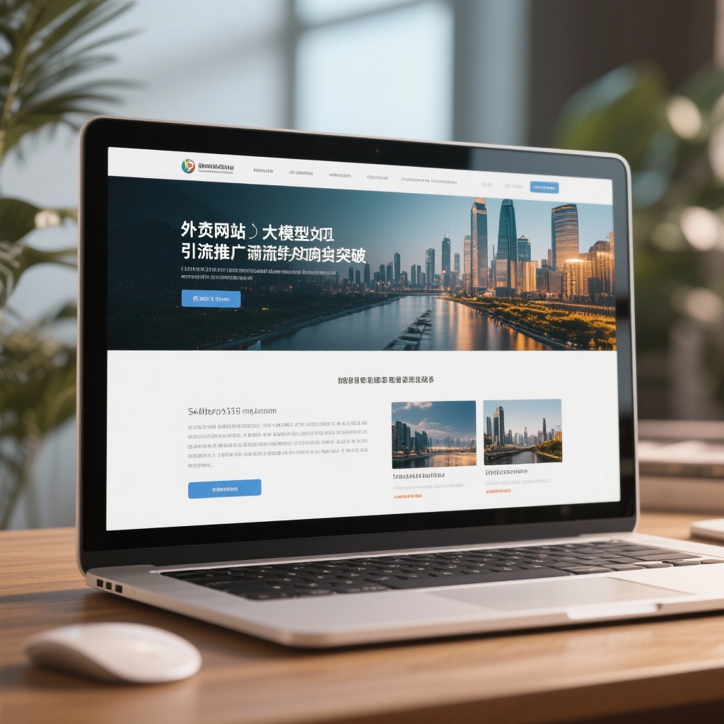 外贸网站借助大模型实现引流推广新突破